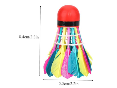 Premium Goose Feather Badminton Shuttlecocks